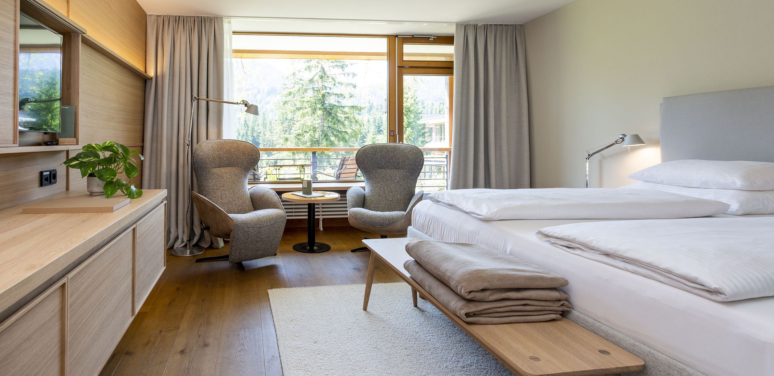 Doppelzimmer Gartenflügel