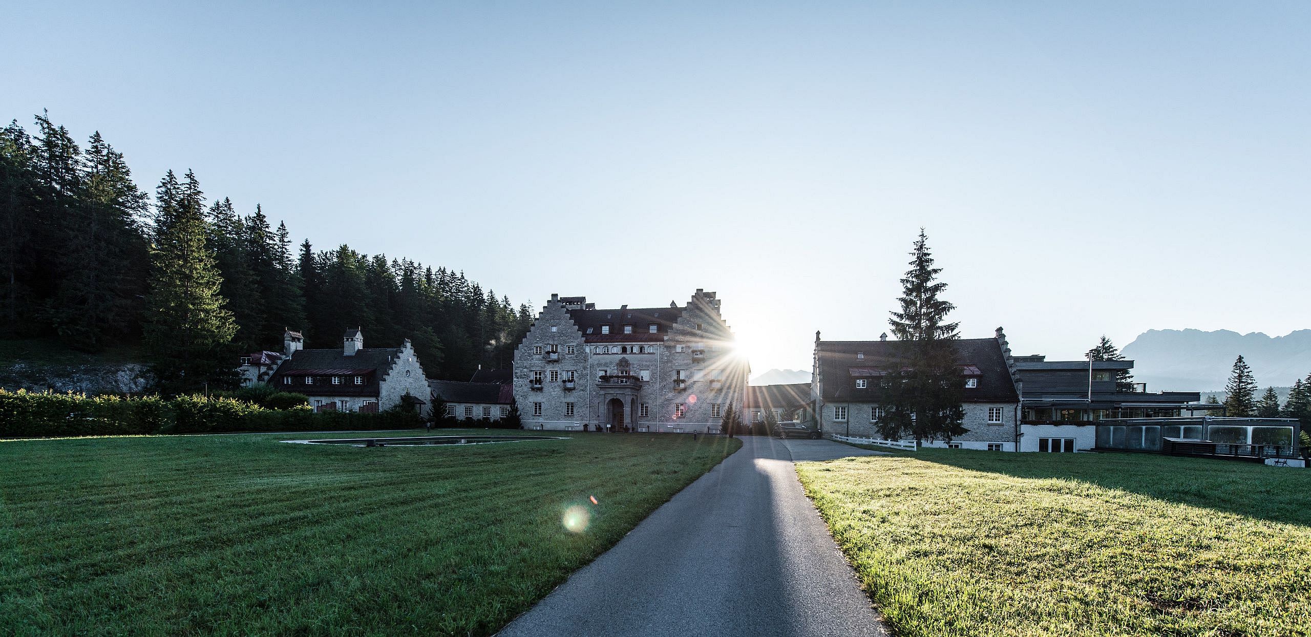 Sonnenaufgang über dem Kranzbach