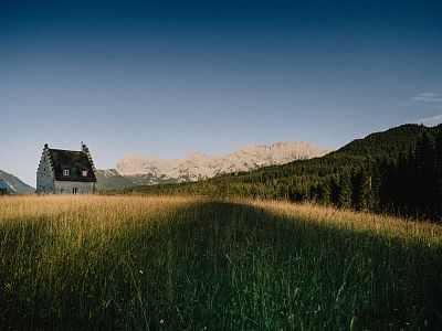 Goldenes Wald-Retreat
