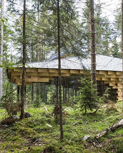 Meditation House by Kengo Kuma